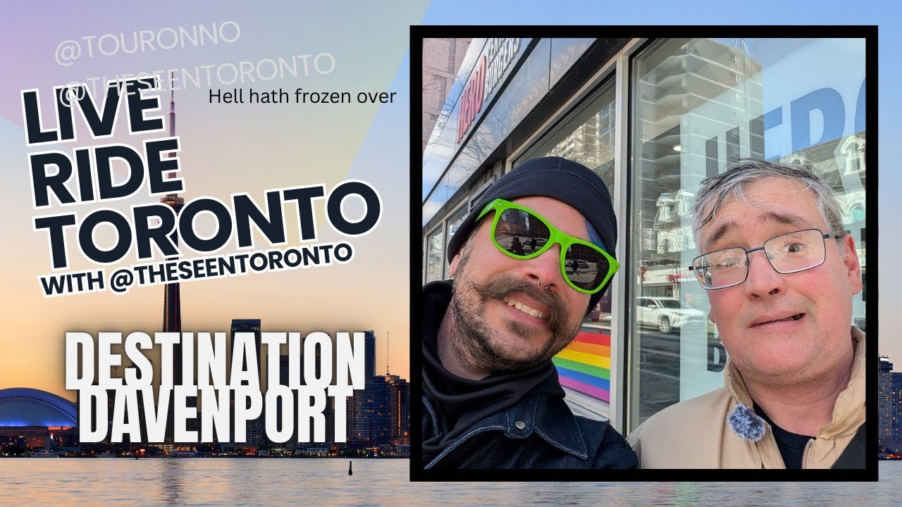 LIVE WALK + TALK TORONTO - with Randy! @theseentoronto - Explore Davenport (Toronto's oldest road)