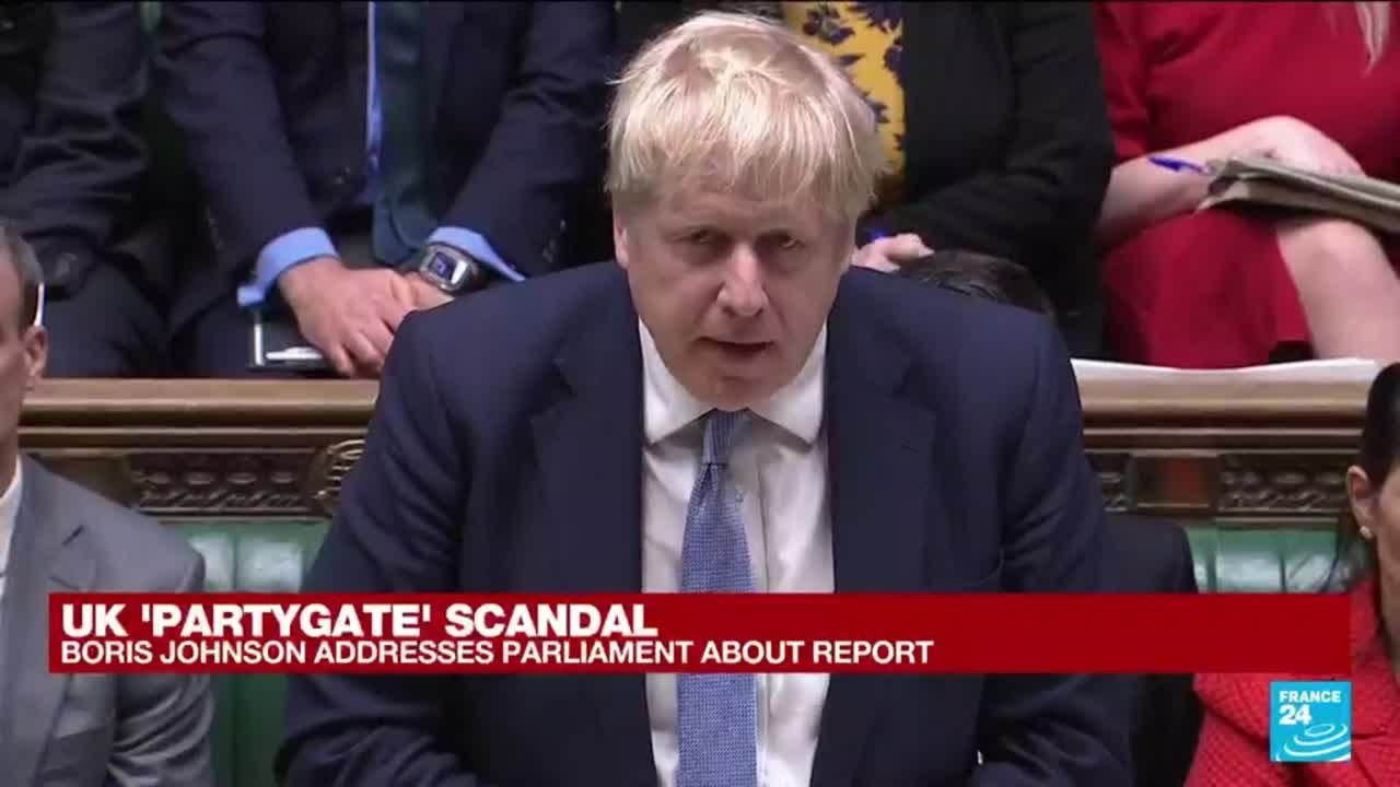 REPLAY - 'Sorry': UK PM Johnson addresses parliament about 'partygate' report &bull; FRANCE 24 English