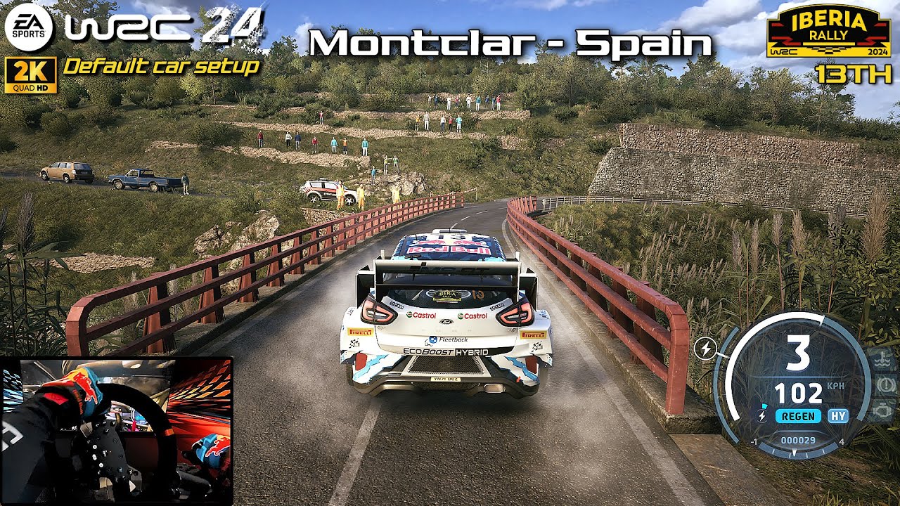 EA SPORTS WRC 24 | Montclar - Spain Ford Puma Rally 1 24 | PXN V10 Gameplay