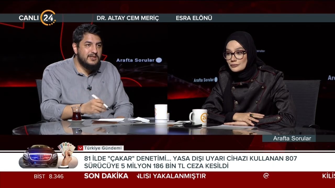 Esra Elönü ile “Arafta Sorular” / Yazar Altay Cem Meriç  - 28 01 2024