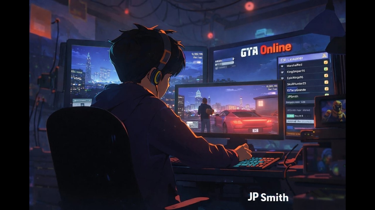 jogando Gta fazendo a misão do complexo