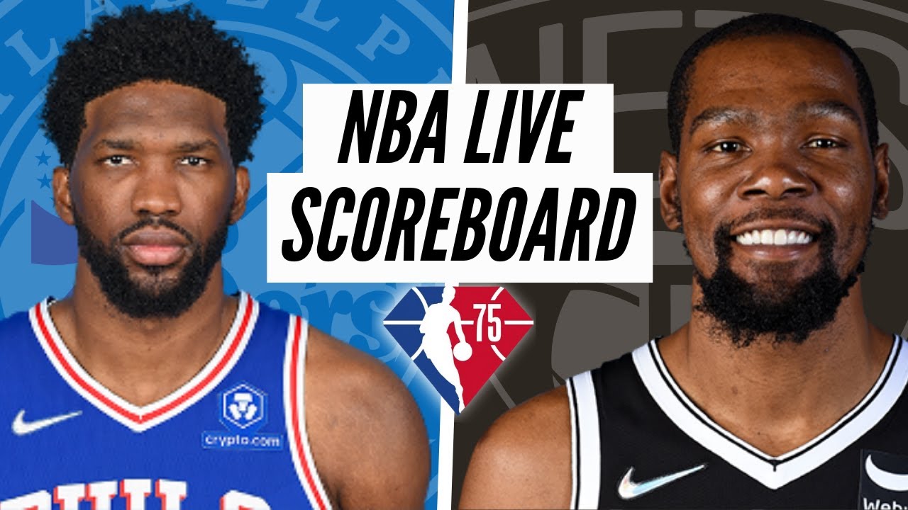 Philadelphia 76ers at Brooklyn Nets | NBA Live Scoreboard | 76ers at Nets