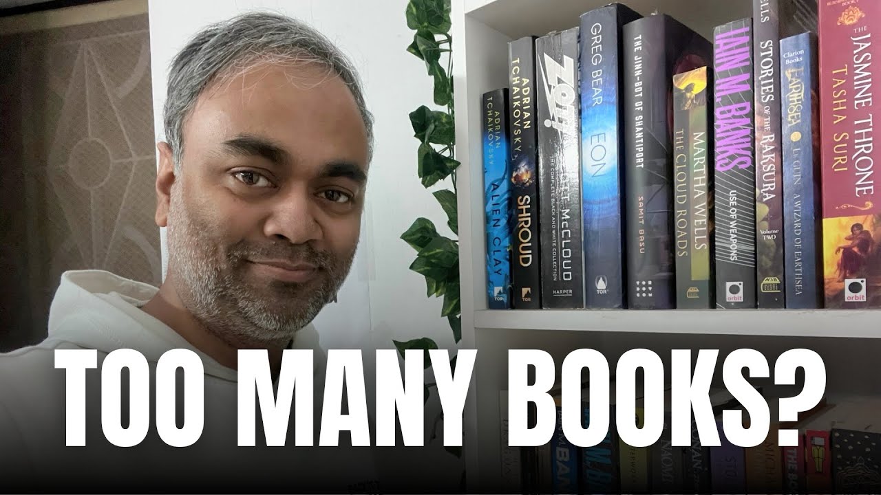 I got a new bookshelf and opened an old box of books | Vimoh