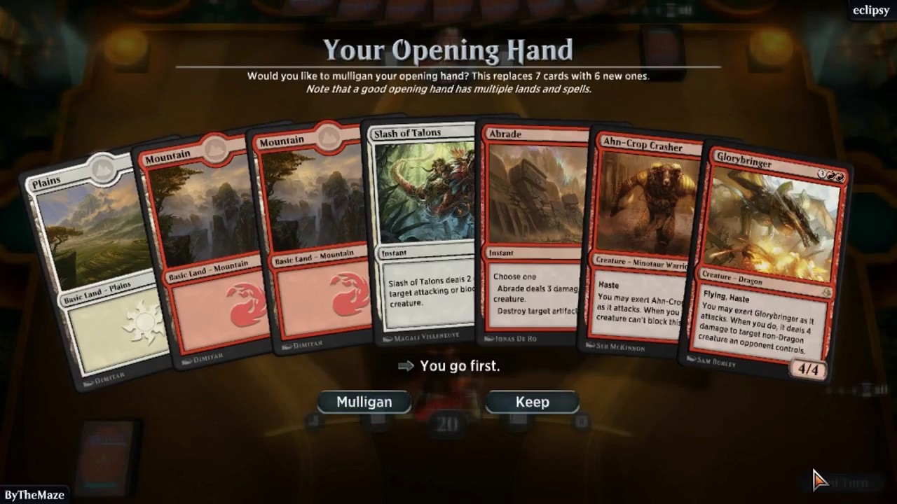 MTGA - WR Aggro / G4 vs UG Midrange