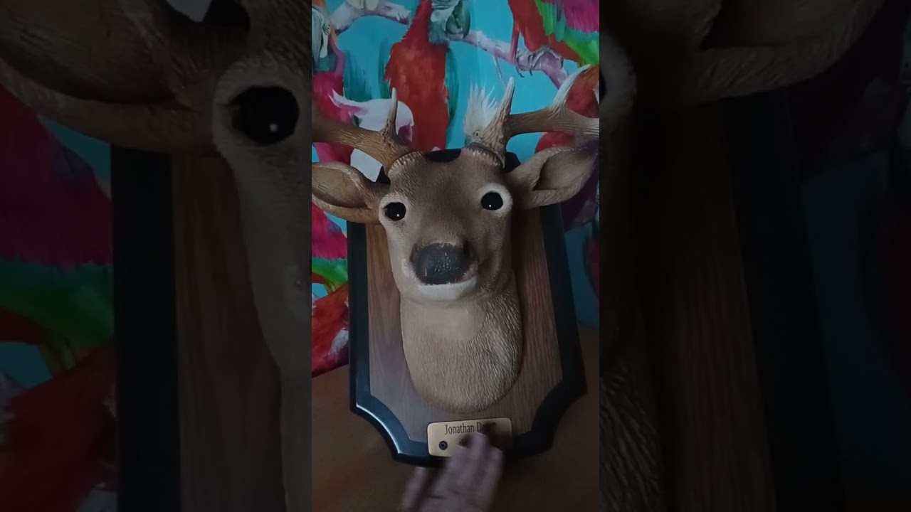 Jonathan Deer The 3rd, Animated reindeer head, I am selling on ebay UK unique-username