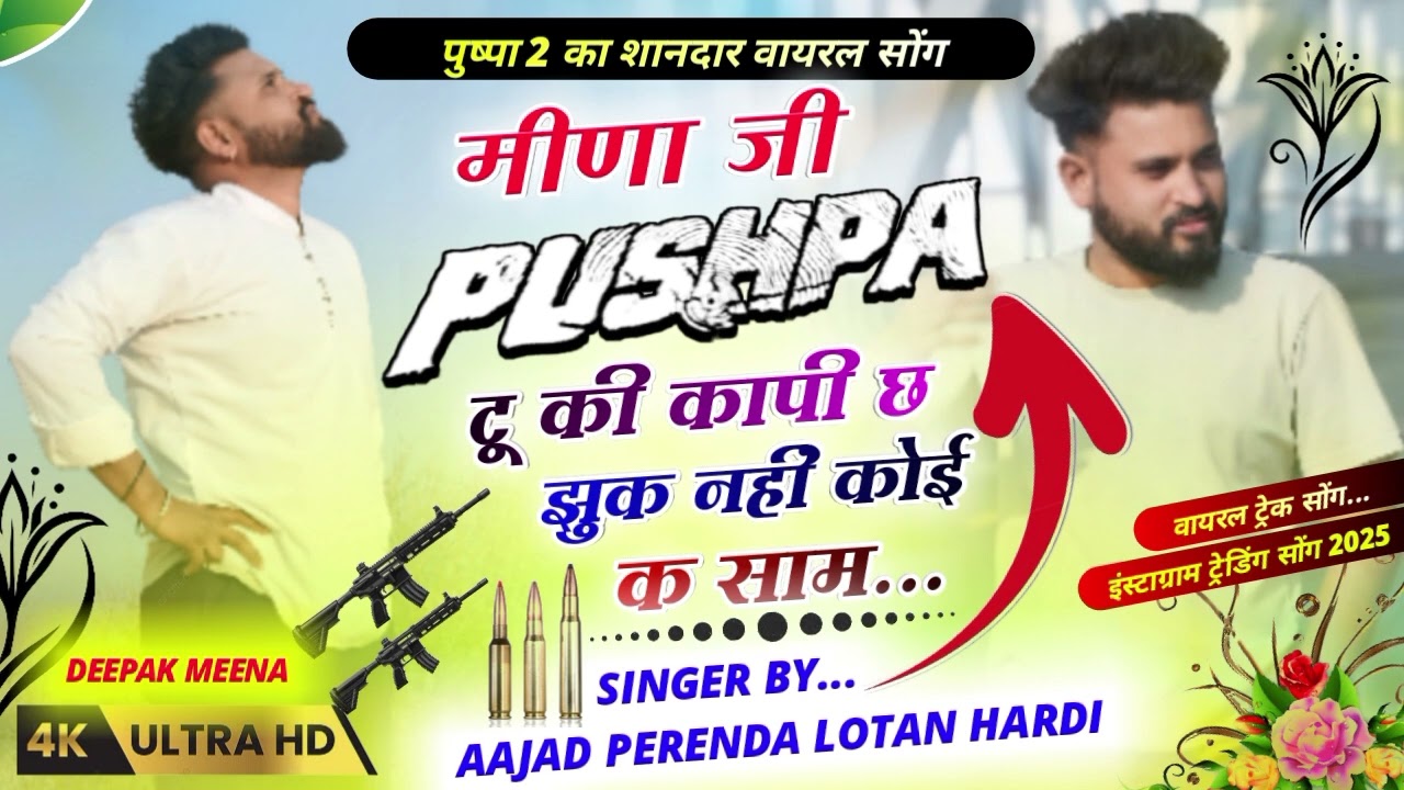 Singer by aajad perenda lotan hardi छोरा मारा गांव का पाछ पडगा भगार थोडो तेज गाड़ी न।  pushpa 2