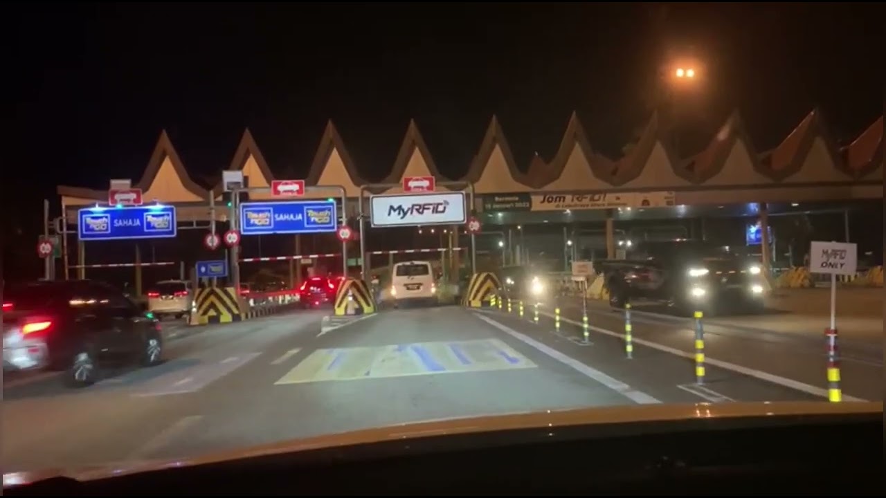 Percubaan RFID di Tol Plaza Tol Simpang Ampat / Alor Gajah dan Plaza Tol Ayer Keroh