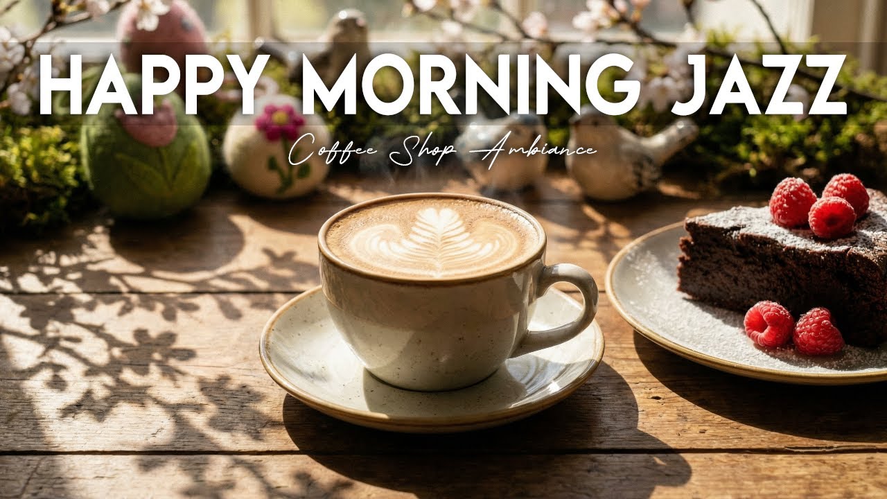 Happy Morning Jazz Music ☕ Relax Coffee Ambiance Instrumental and Relaxing Jazz Cafe Music
