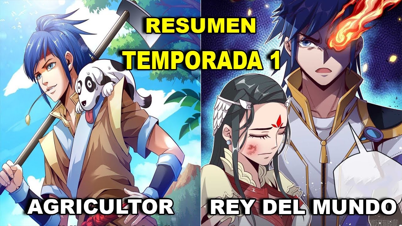 👑FUE TRANSPORTADO A OTRO MUNDO COMO AGRICULTOR PERO SE CONVIRTIO EN EL MEJOR REY [TEMPORADA 1]