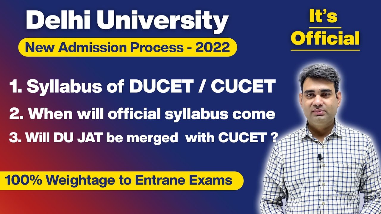 DU admission process 2022 | latest update du new admission process | DU admission process 2022 |