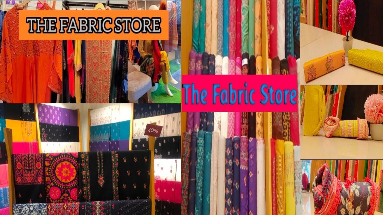 The Fabric Store/Best Embroided,printed Collection#bareeze #fabric #bareezestore