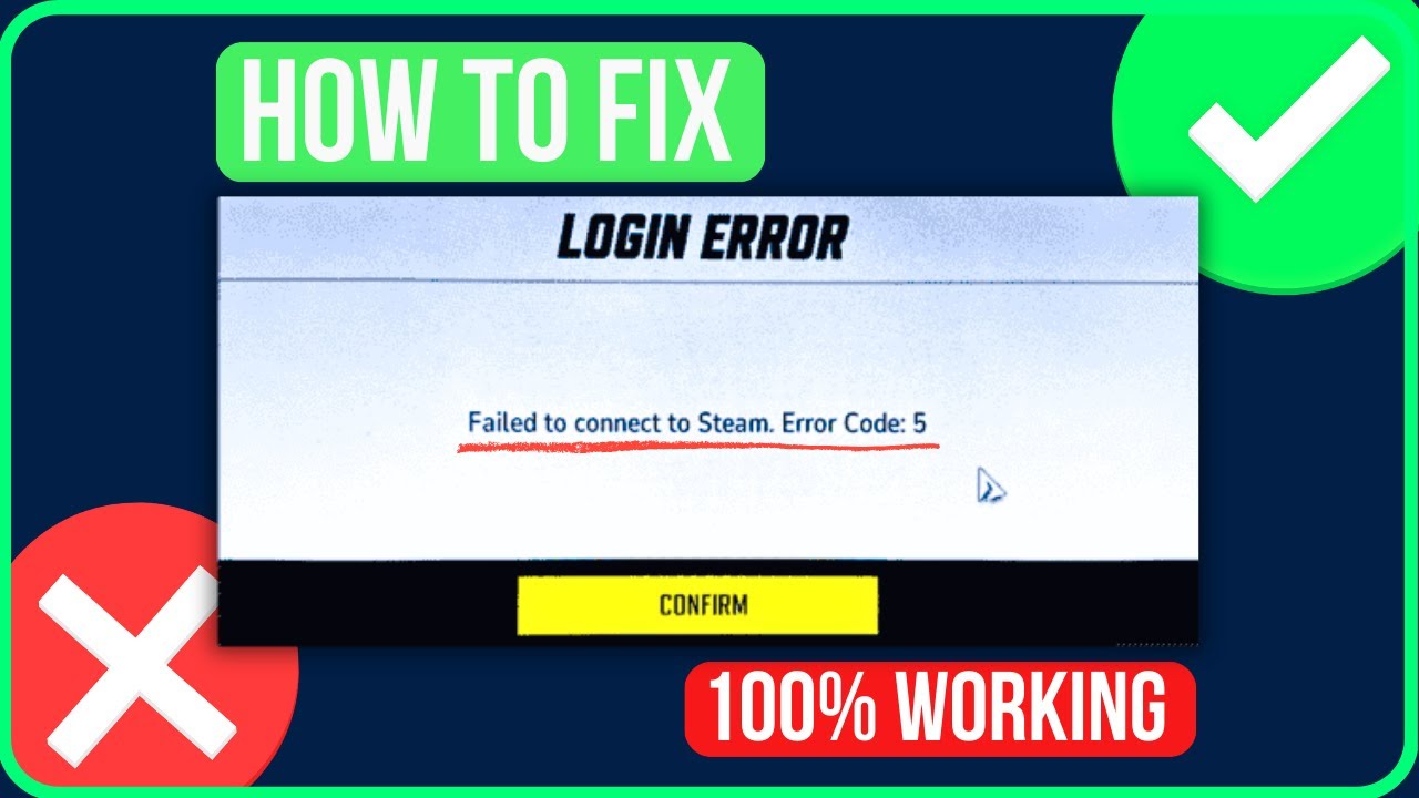 Failed to Connect to Steam Error Code 5 Marvel Rivals [FIXED]