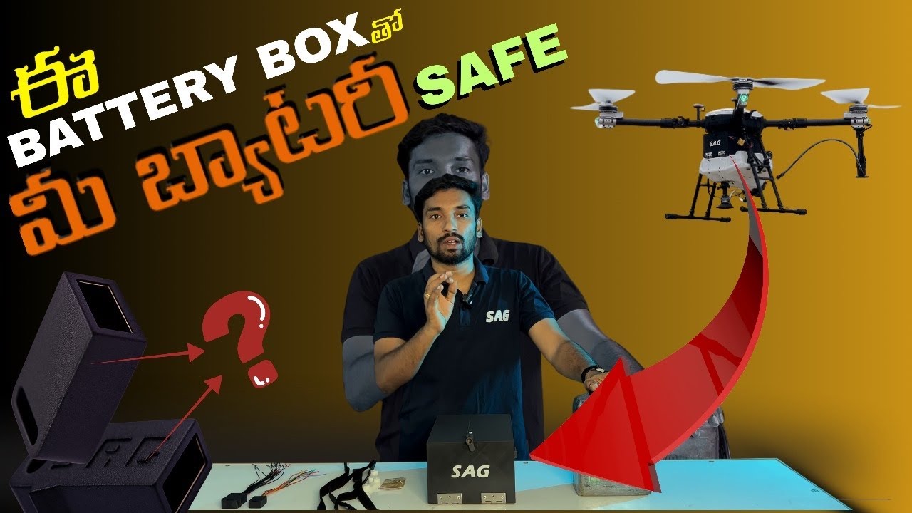 EFT Battery Box for all eft drones #sagdrones #droneparts #djidrone #farming #trending #shortvideo