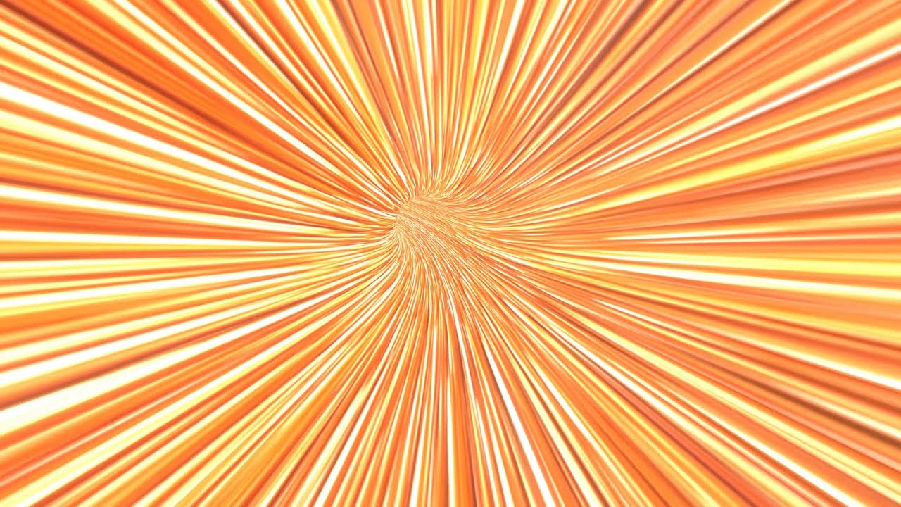 4K Flying Through The Sun Motion Tunnel Animation VJ Loop  Stunning New Background