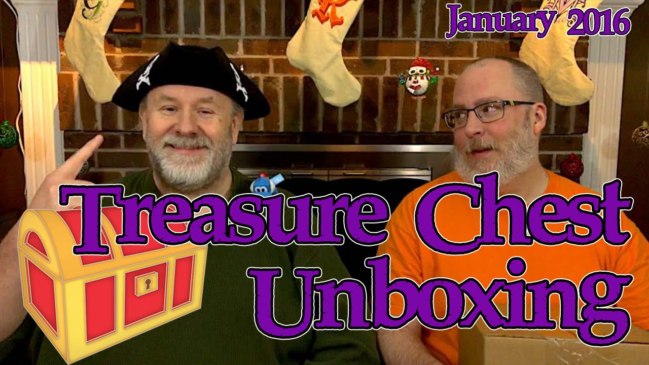 Treasure Chest &ndash; January 2016 Unboxing &ndash; Cartridges and More
