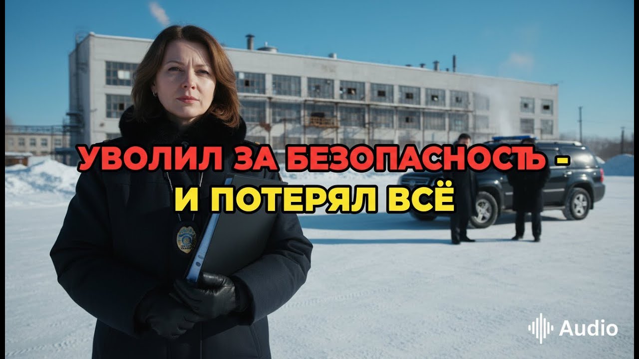 УВОЛИЛ ЗА БЕЗОПАСНОСТЬ — И ЗАПУСТИЛ ЦЕПНУЮ РЕАКЦИЮ, СЛОМAВШУЮ ЕГО КАРЬЕРУ И ЗАВОД