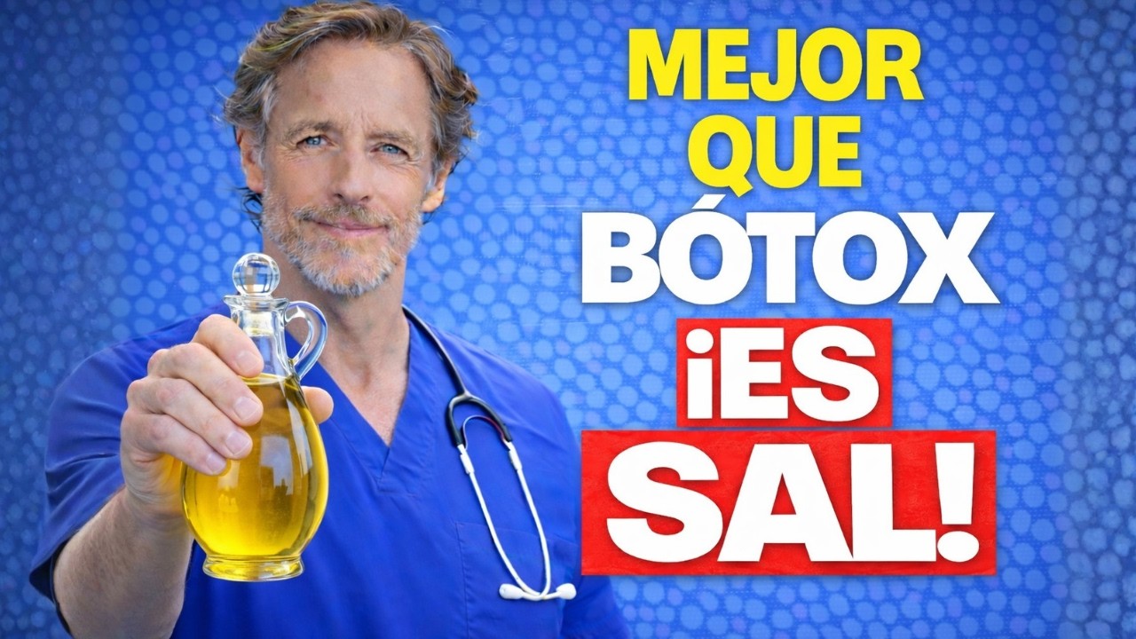 🧂 ¿Por Qué Algunas Personas Llegan a los 70 SIN ARRUGAS? El Ritual con SAL