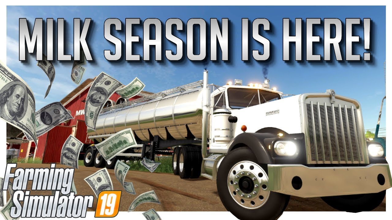 MILK TRUCKING | SEASONS 19 ON COUNTY LINE | FARMING SIMULATOR 19