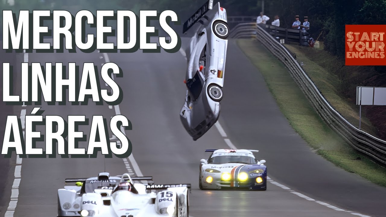 3 carros voando em 2 dias: a bizarra história do Mercedes CLR