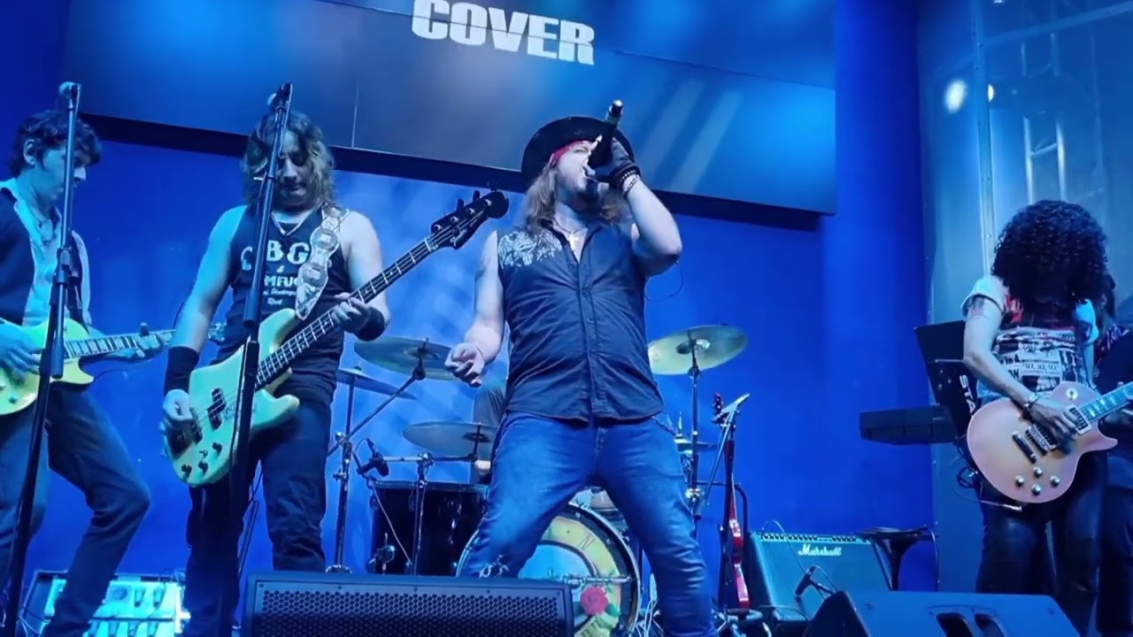 Welcome to the Jungle  ao vivo - banda Shot n Guns (Guns n Roses cover Brazil OFICIAL)