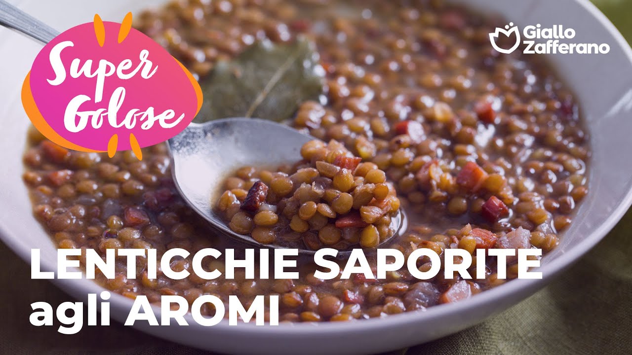 LENTICCHIE SAPORITE agli AROMI...da PROVARE SUBITO!😍🌿🥓