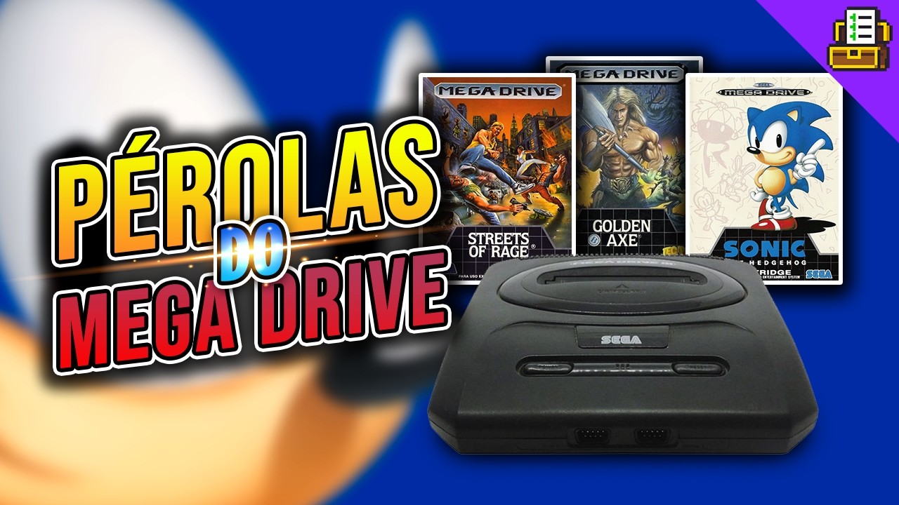 ESSES JOGOS DE MEGA DRIVE SÃO MELHORES QUE MUITOS ATUAIS!