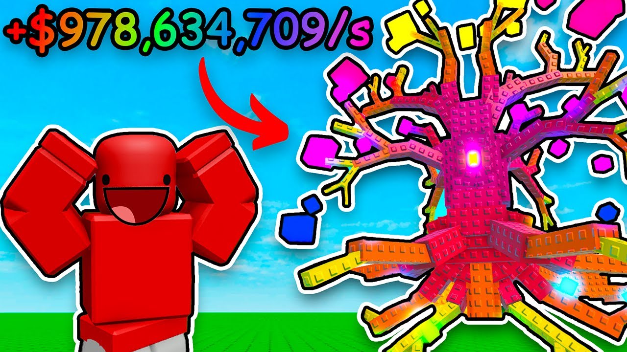 I Made BILLIONS in Roblox Chop Your Tree!