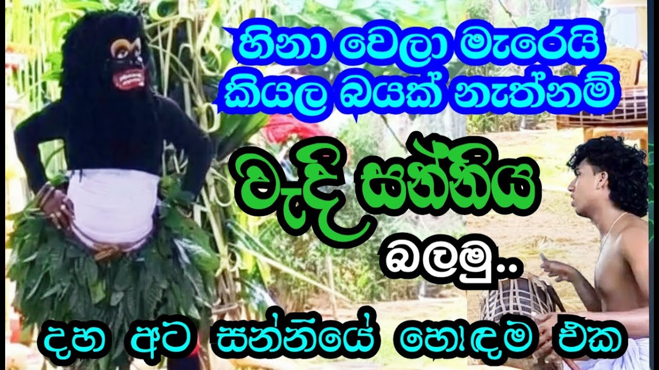 හිනා ඉස්පොල්ලෙ යන වැදි සන්නියේ කොලොප්පම් | Daha Ata Sanniya