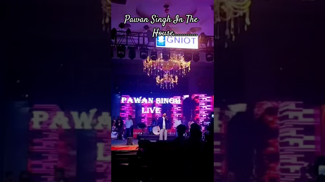 Pawan Singh In The House -GNIOT GIMs#gimsnoida#pawansingh#freshers2025#gniot#aayinai#stree2#noida