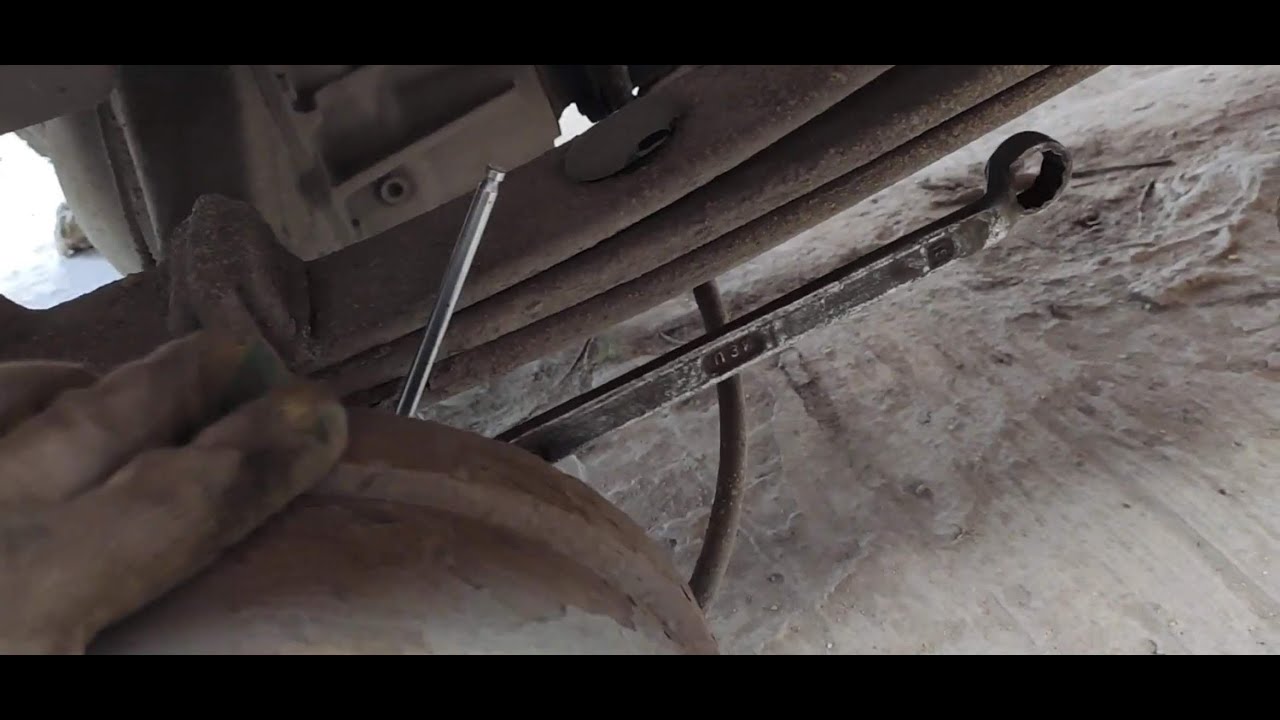 Настройка ручника ТО тормозов  на Газель Некст