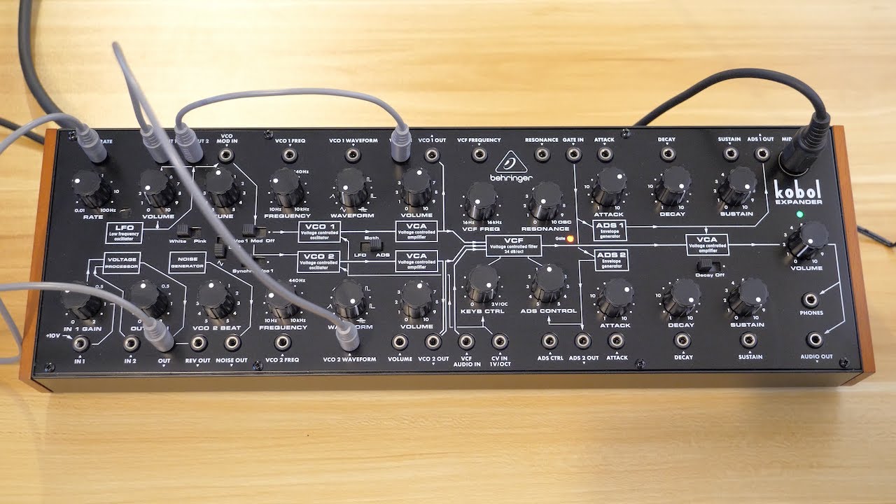 Turning the Behringer Kobol Expander into a Horror Drone