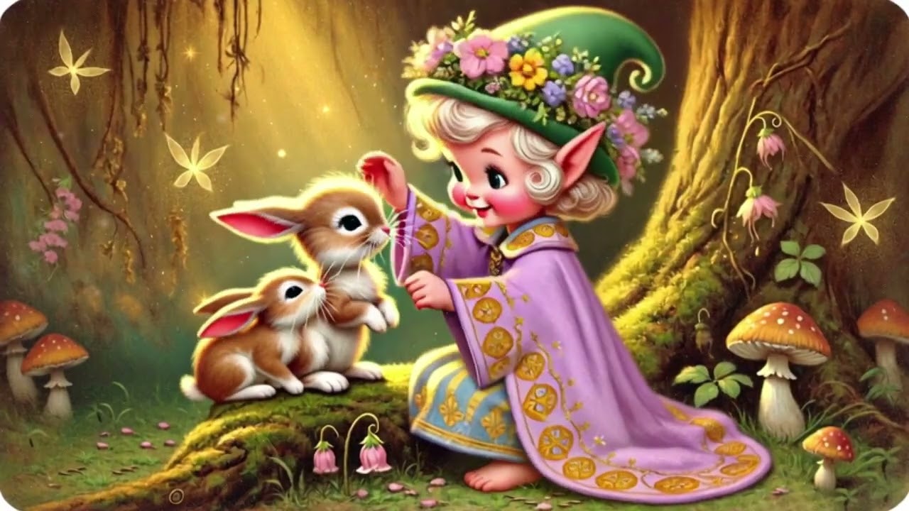 Easter Elves & Bunnies 🌸 Calming Instrumental Background Music to Study, Work or Relax