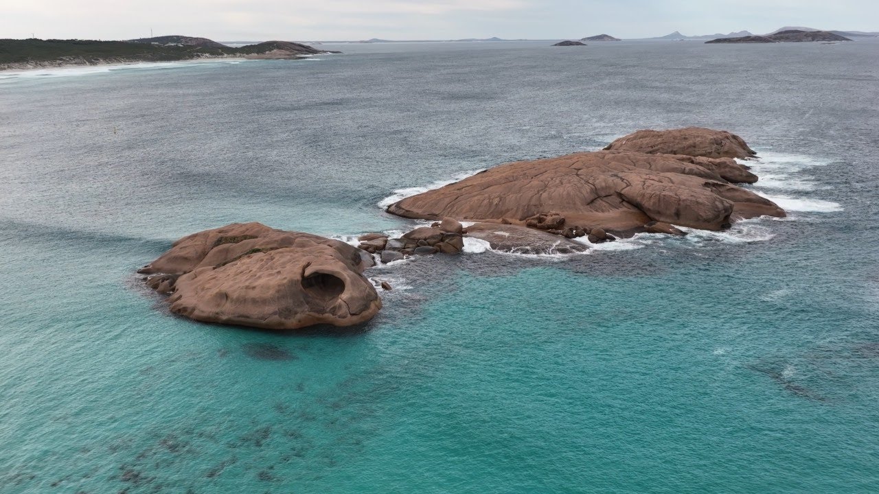 Twilight Beach, Esperance 4k Drone