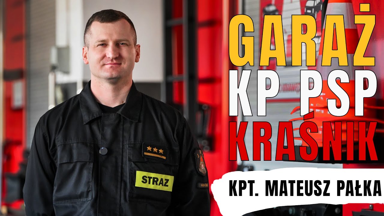 Co znajduje się w naszym garażu? - kpt. Mateusz Pałka #strażacy #psp #strażpożarna #gba #gcba