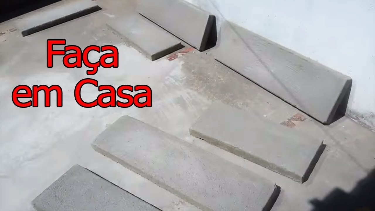 Morria e Não Sabia - Vai Virar Febre - Como Fazer Placas De Escada Pré Moldada
