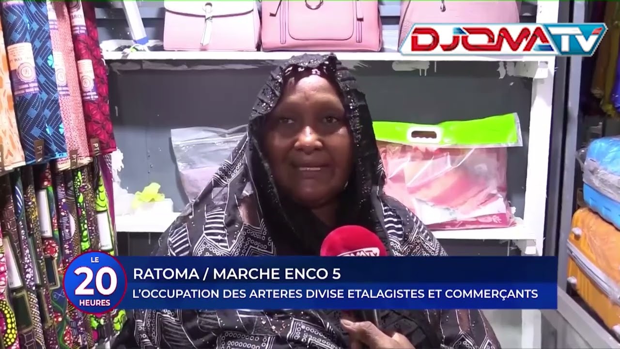 🔴March&eacute; ENCO5: L'occupation des art&egrave;res des &eacute;talagistes et commer&ccedil;ants.
