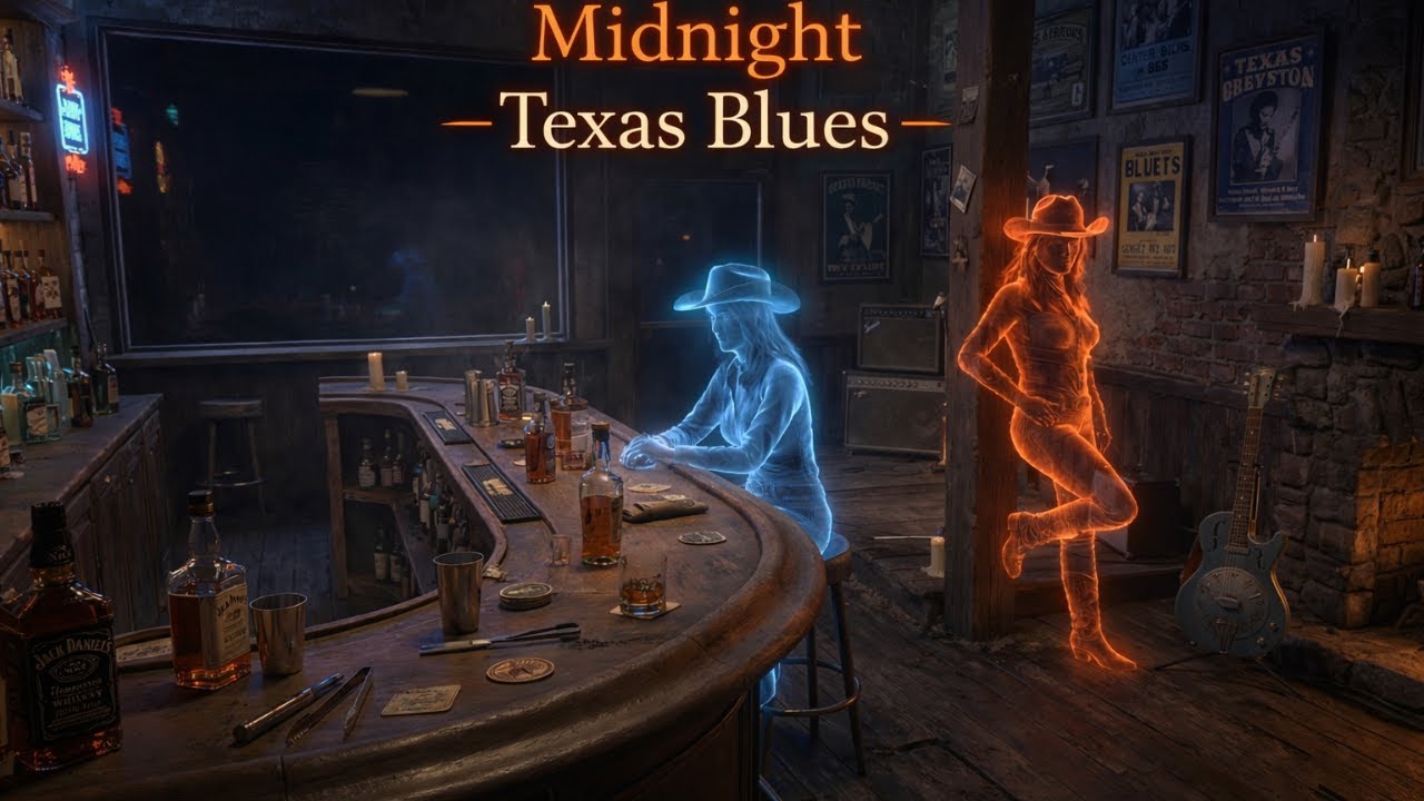 Midnight Texas Blues 🌙 Slow Smoky Blues for Late Night Relax