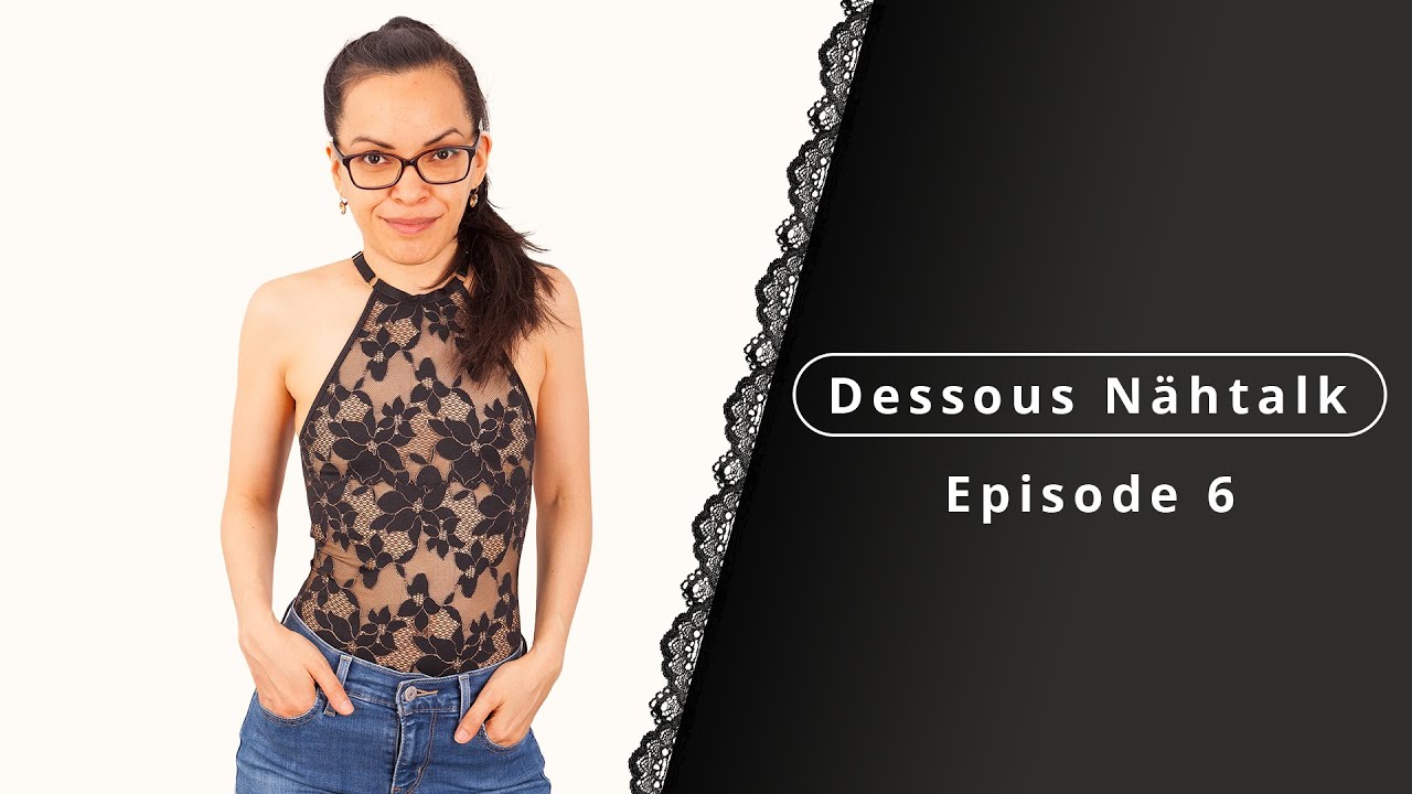 Neues Schnittmuster f&uuml;r einen eleganten Stringbody | Zwei N&auml;hvarianten: W&auml;schet&uuml;ll & Spitze