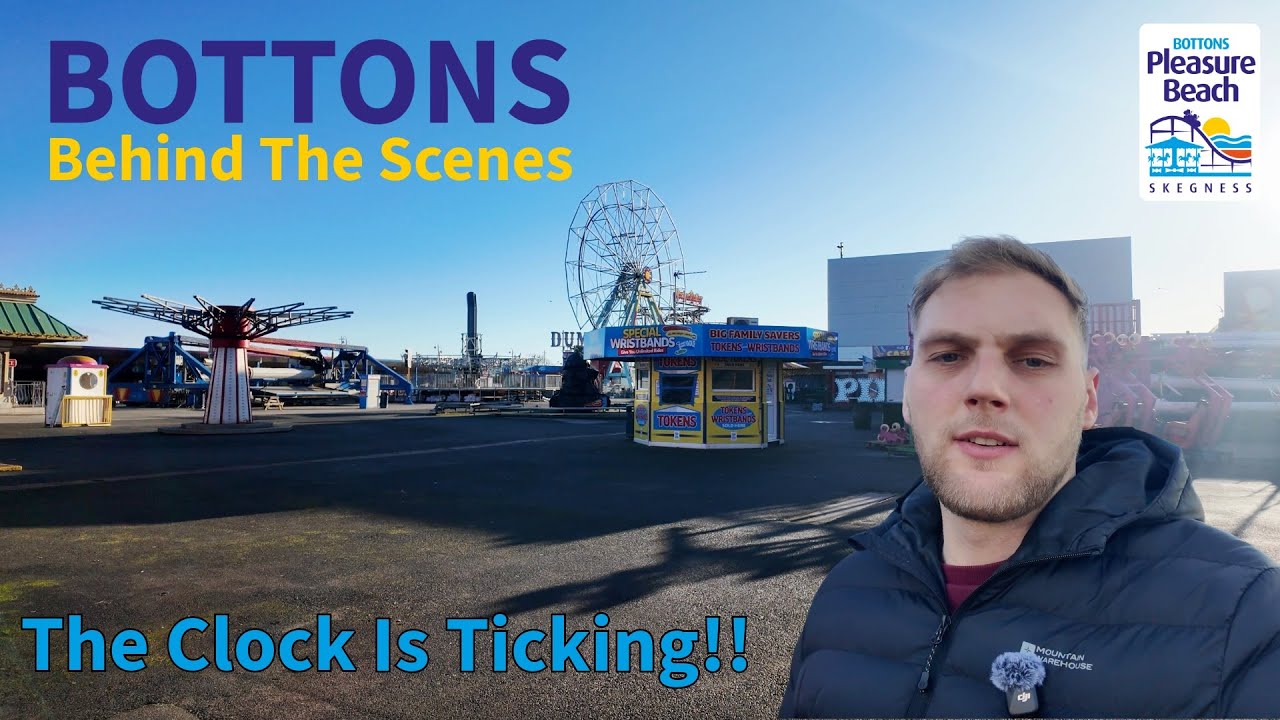 I Re-Visit Bottons Pleasure Beach | Behind The Scenes | The Clock Is Ticking!!