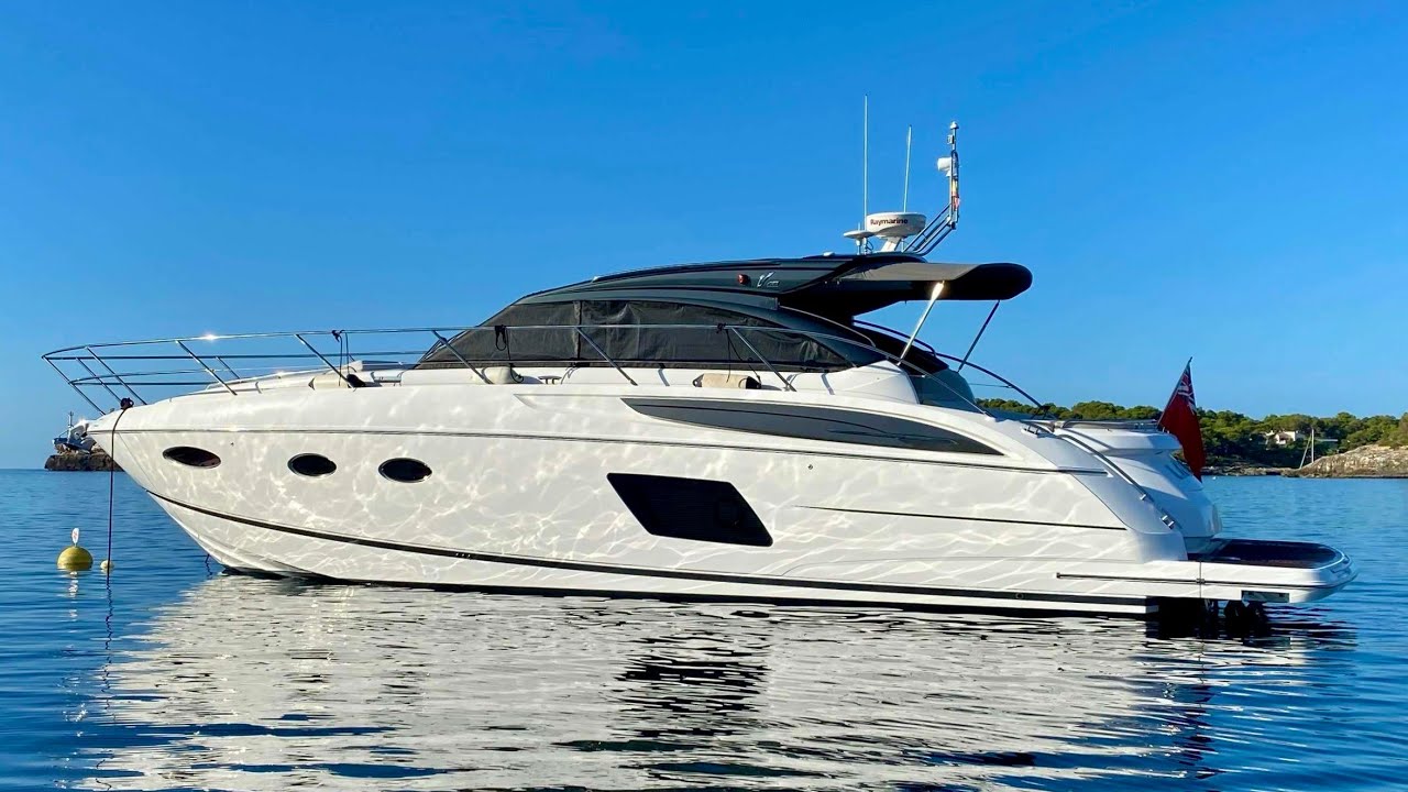 £695,000 Yacht Tour : 2017 Princess V48 Open