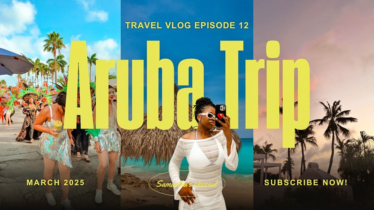 My First Solo Trip to Aruba! 🇦🇼| Carnival, Nightlife & Beach Hopping