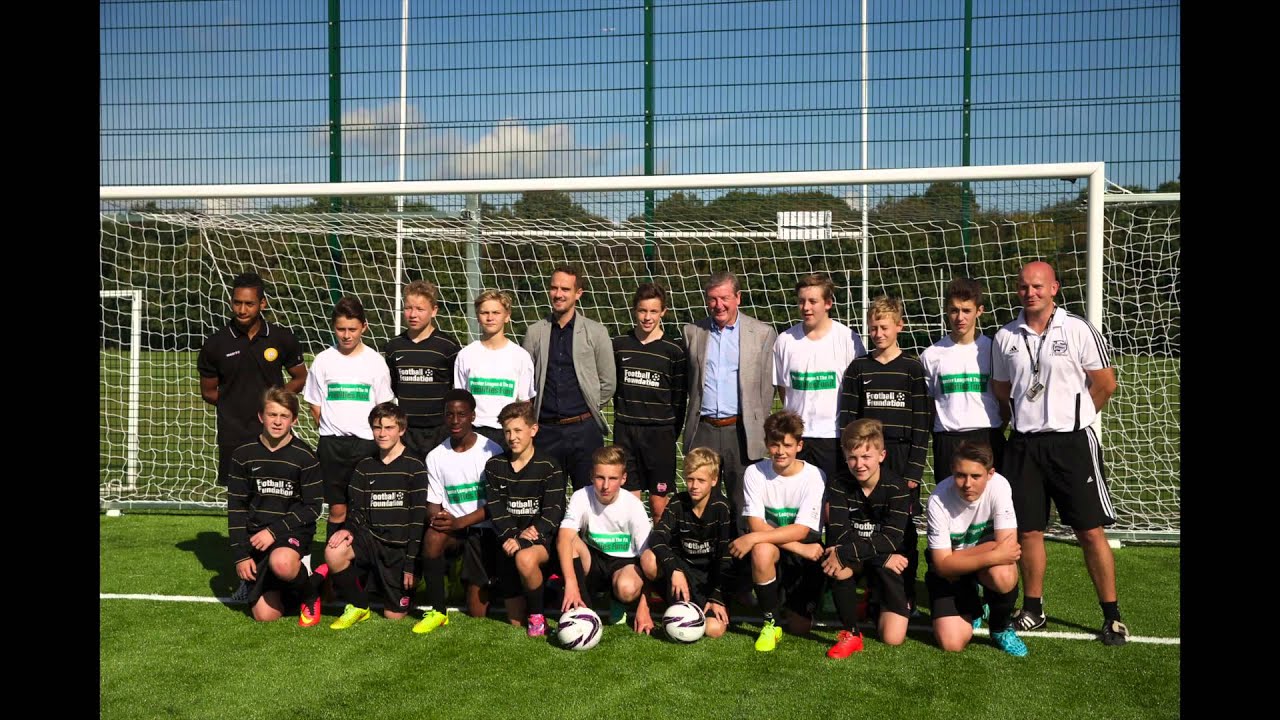 Roy Hodgson at Charles Darwin School Biggin Hill Kent