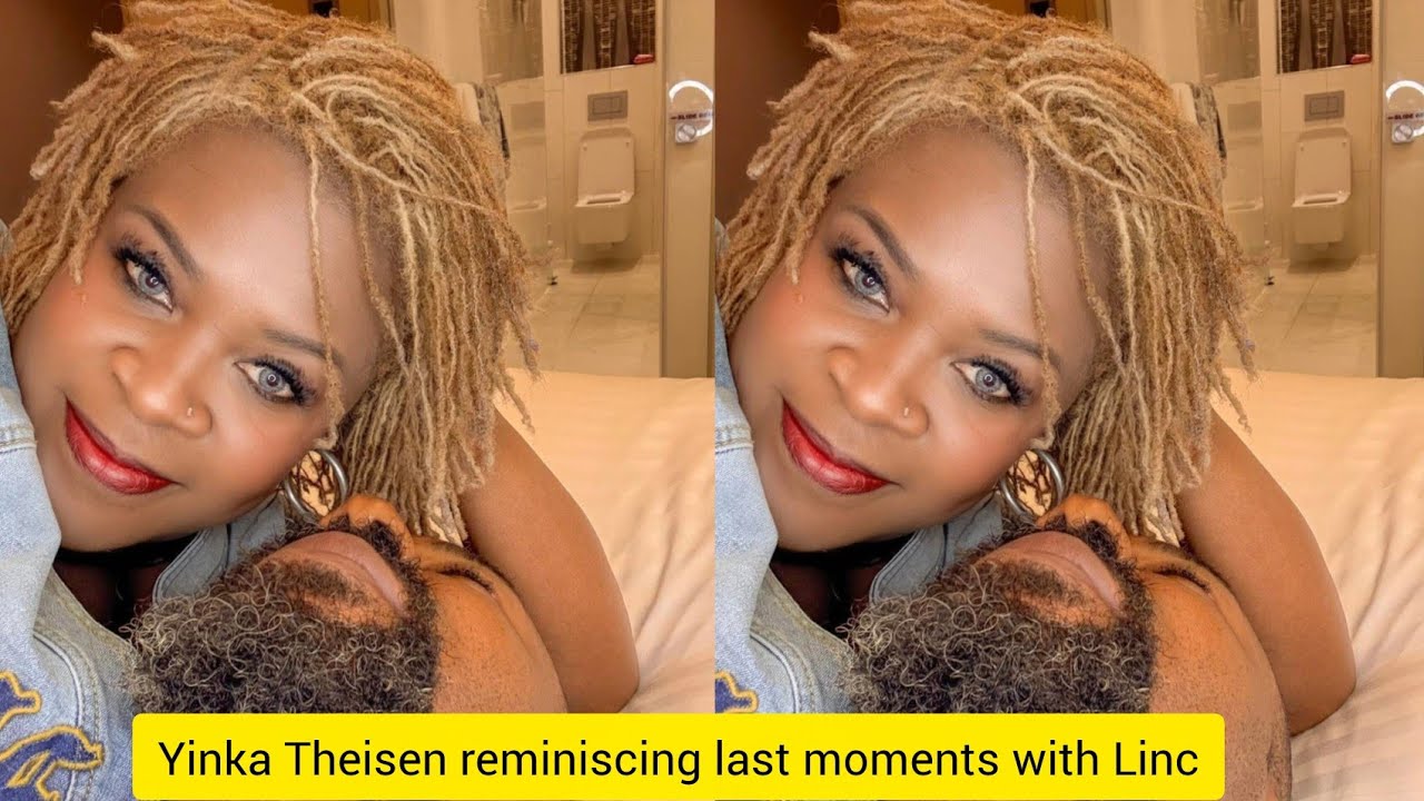 Yinka Theisen reminiscing about her last romantic moment with Linc in her new post. 