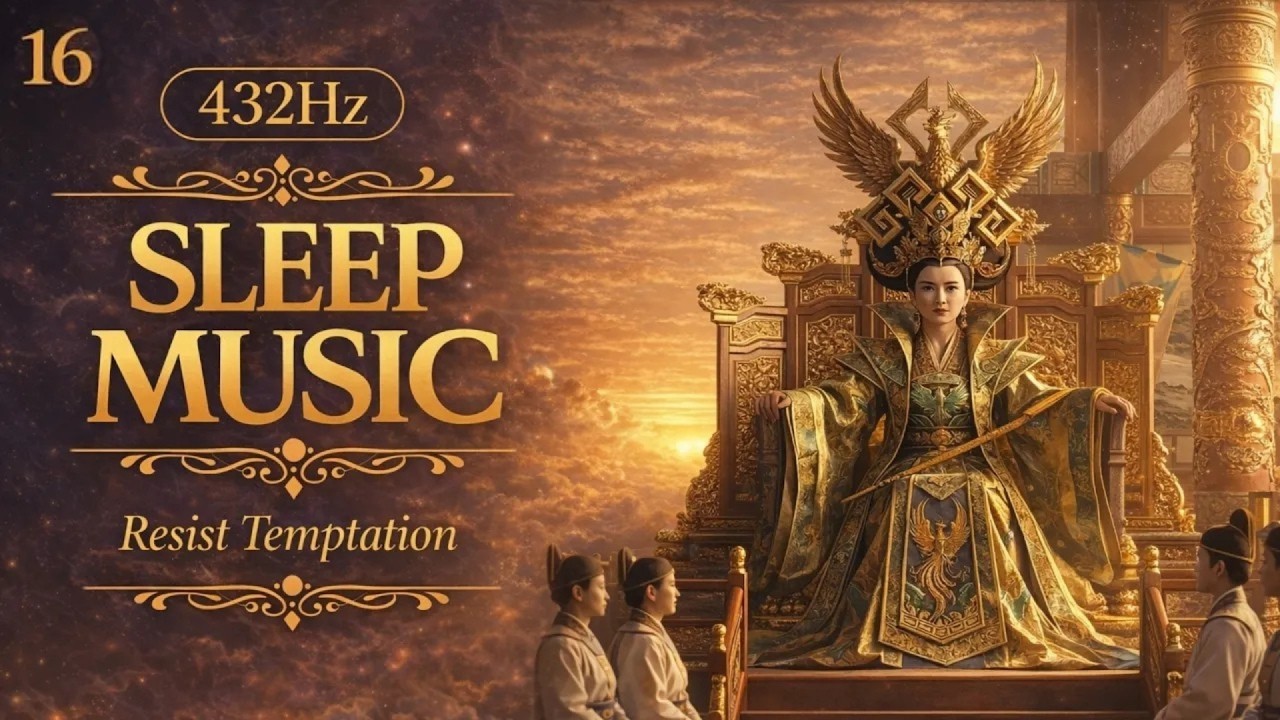 Deep Sleep Music 432Hz Soft Felt Piano | Women's Kingdom Queen Resist Temptation | Attraction Space