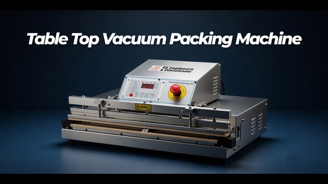 Automatic Table Top Vacuum Packaging Machine | Food Packing Equipment#packagingmachine#TableTopvacum