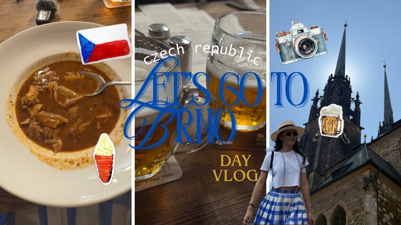 Let’s go to Brno Czech Republic (day vlog)