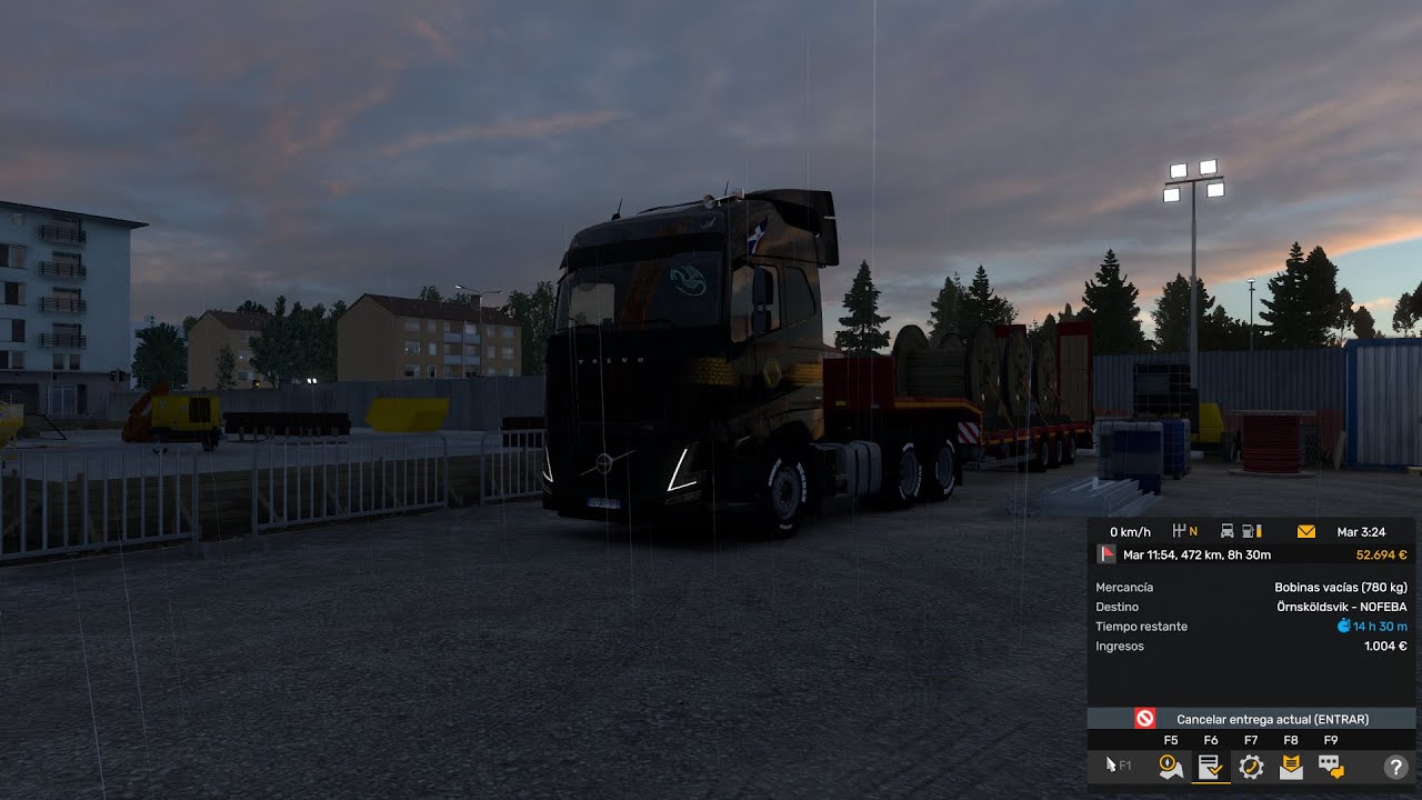 ETS2 DESCUBIENDO  EL NUEVO DLC NORDIC HORIZONS