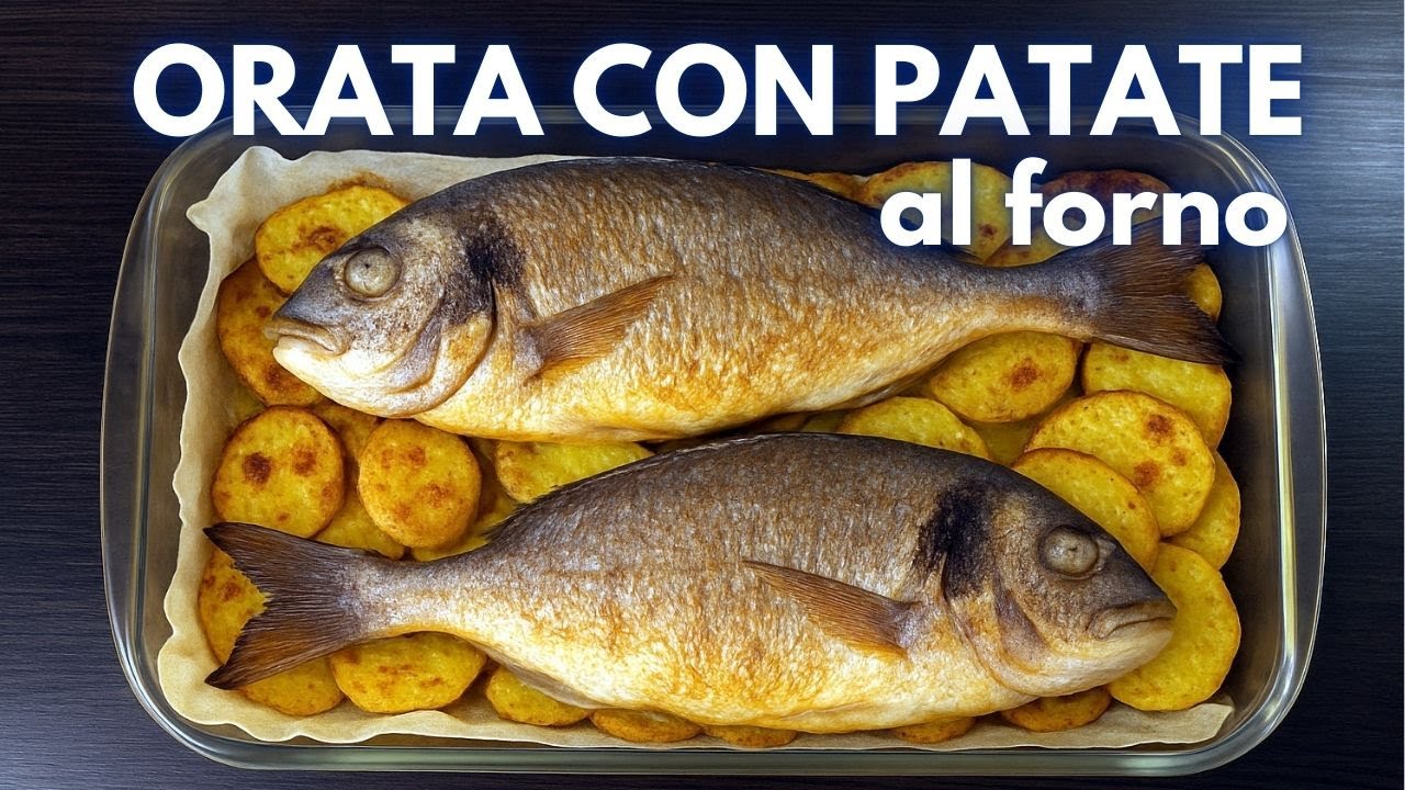 Orate al forno con patate: il segreto per non sbagliare