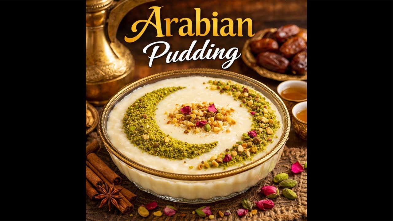 Let’s make arabian pudding 🍮