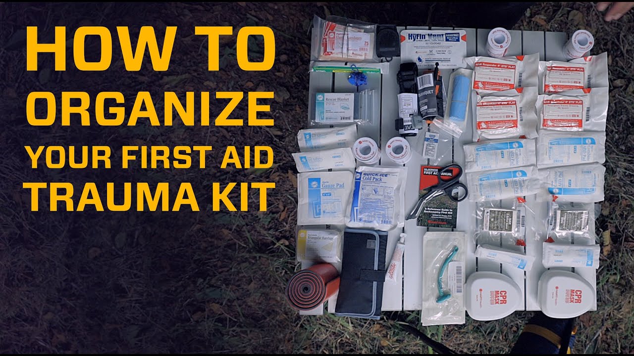 How to Pack Your First Aid Med Trauma Kit